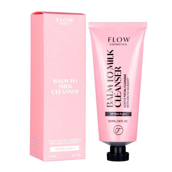 FLOW - Balm to Milk Facial Cleanser with arctic Bilberry