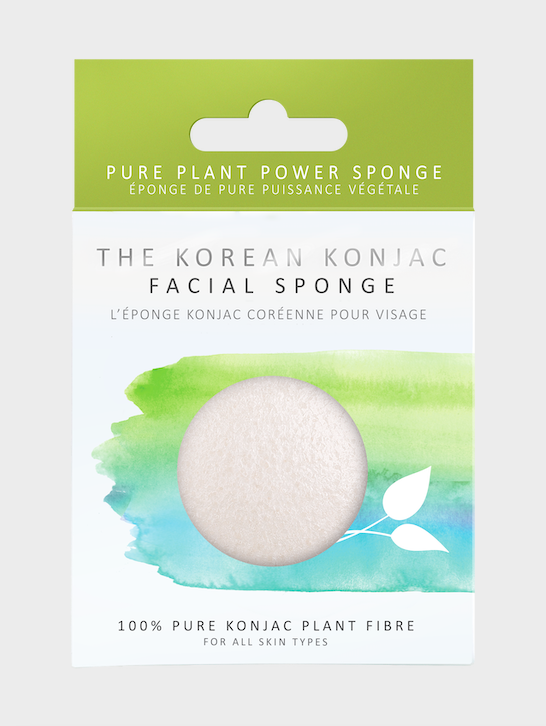 Konjac Facial Sponge Pure White