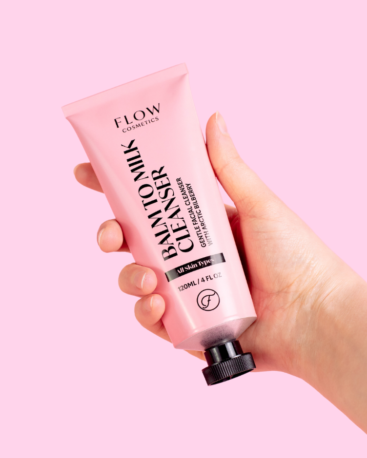 FLOW - Balm to Milk Facial Cleanser with arctic Bilberry - 0