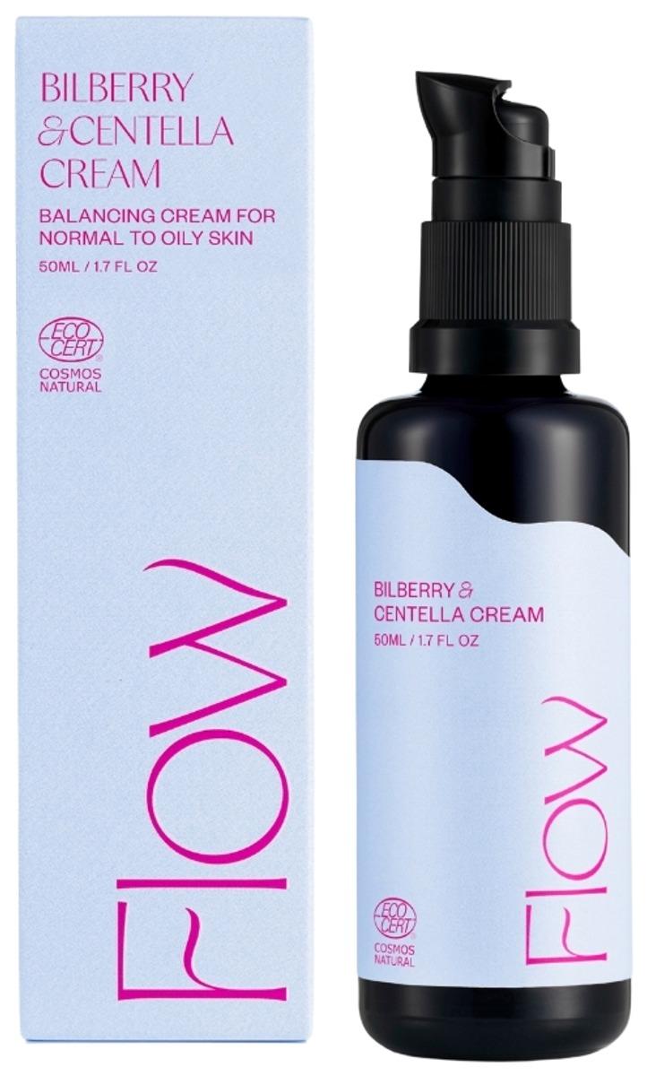 FLOW - Bilberry & Centella Cream – for normal and oily skin