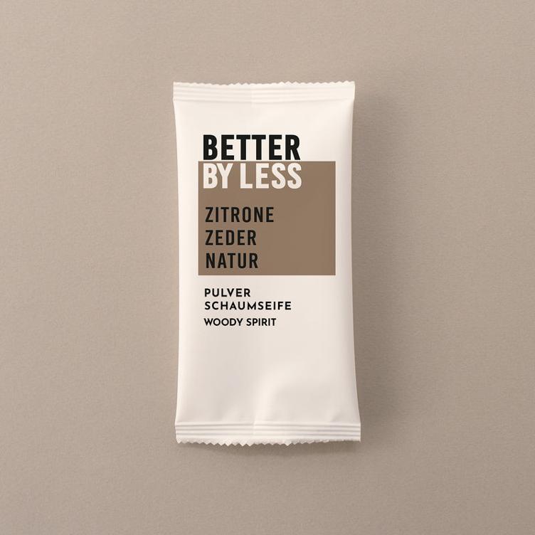 BETTER BY LESS Handsoap Powder - Woody Spirit