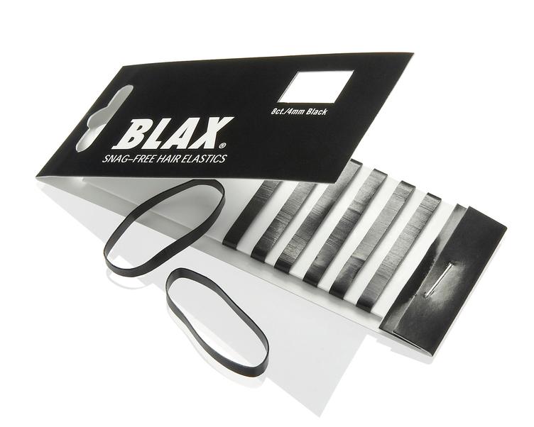 Blax Hair Elastics 4mm - black