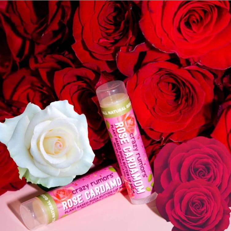 Crazy Rumors Lip Balm - Rose Cardamom - 0