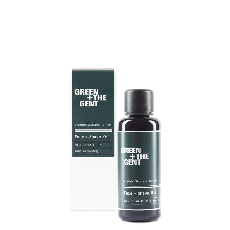 Green+ The Gent Face+Shave Oil - 1