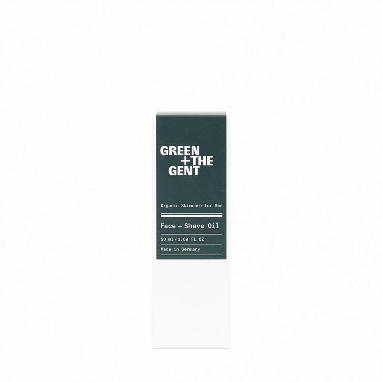 Green+ The Gent Face+Shave Oil - 0