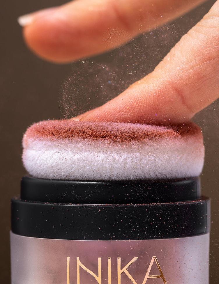 INIKA Mineral Blush Puff Pot - 1