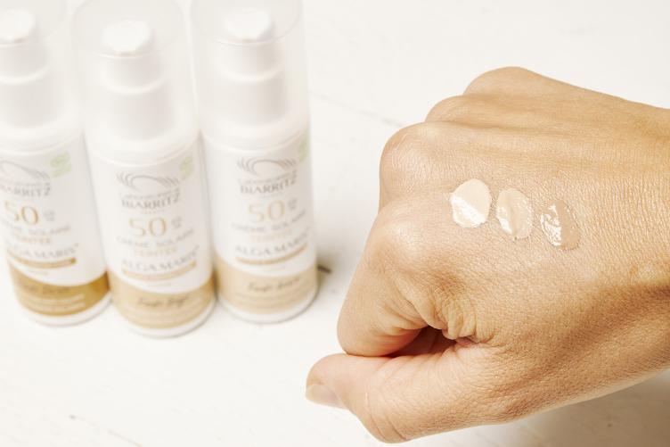Laboratoires de Biarritz Alga Maris® Certified Organic SPF50 Tinted Face Sunscreen, beige / light - 0