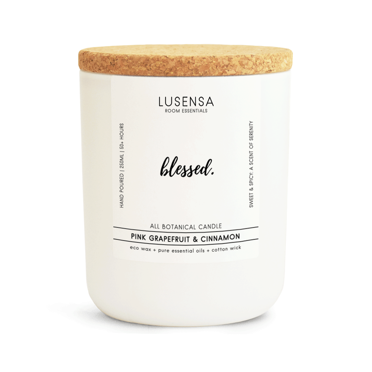 Lusensa Candle Blessed