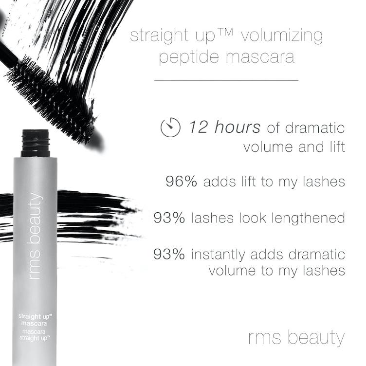 RMS Beauty Straight Up Volumizing Peptide Mascara - 1