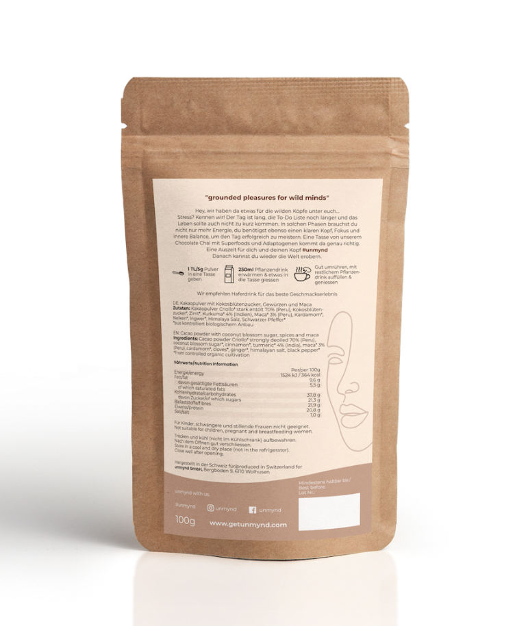 unmynd Chocolate Chai Pulver - 0